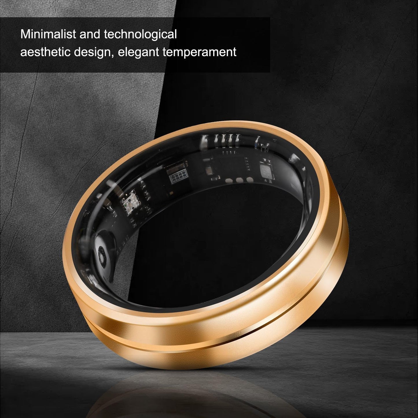 Wrongduck Health Tracker Ring WD-06 Smart Health Ring for Women Men