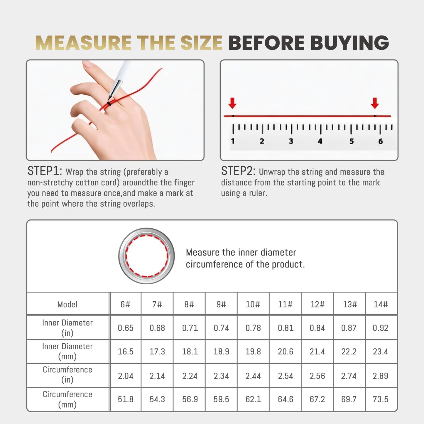 Wrongduck Health Tracker Ring WD-07 Smart Health Ring for Women Men