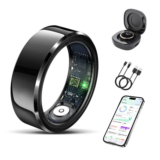 Wrongduck Health Tracker Ring WD-03 Smart Health Ring for Women Men